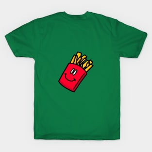 Simple Fries Doodle T-Shirt